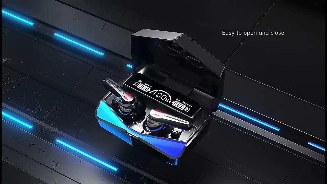 Techmarket Беспроводные наушники М28 - YouTube