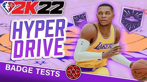Best Playmaking Badges in NBA 2K22: Hyperdrive Badge Breakdown