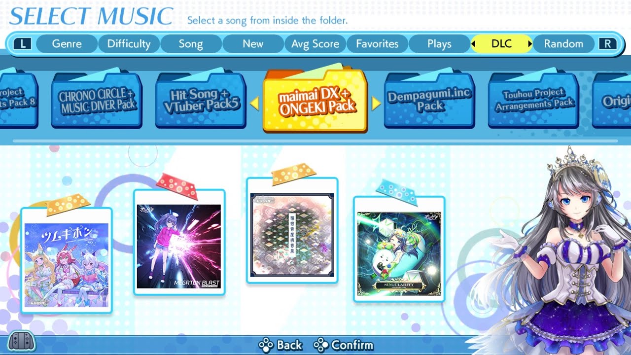 maimai DX + ONGEKI Pack DLC overview for Groove Coaster Wai Wai