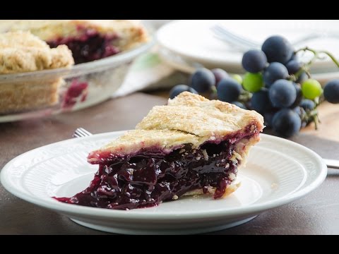 Concord Grape Pie