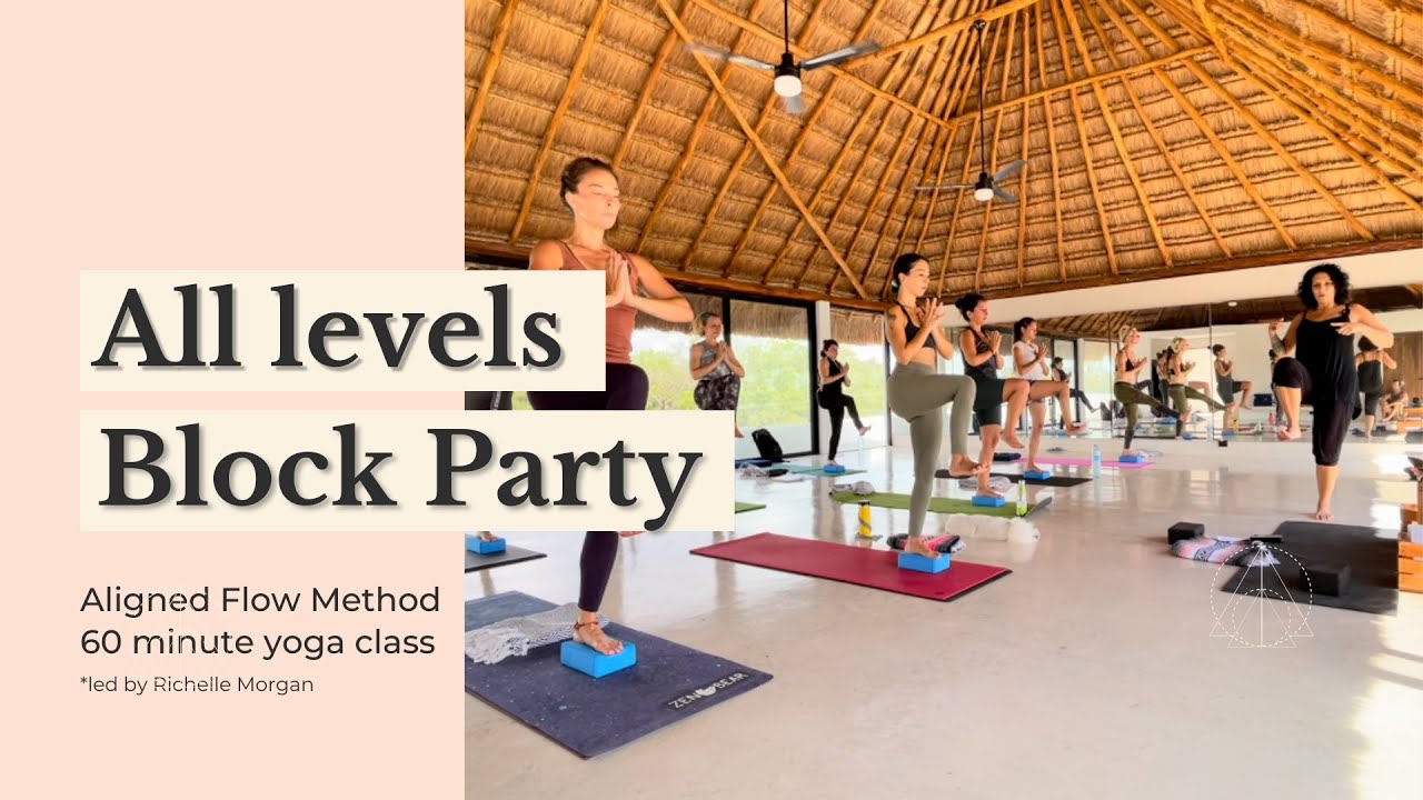 Block Party | Aligned Flow Method yoga class with Richelle Morgan