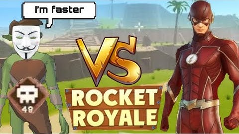 Rocket Royale|| A Speed Hacker Joined My Server🤦🏾‍♂️