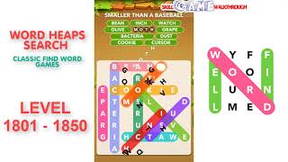 Word Heaps Search Level 1801 - 1850 Walkthrough | SkillGameWalkthrough screenshot 2