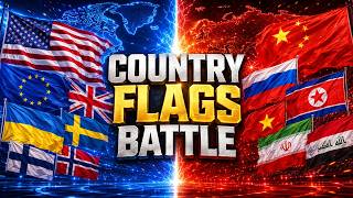 TYPE “ME” TO JOIN! 🌍 Country Flags Battle LIVE 2026 | PLAY INSIDE YOUTUBE 11.06