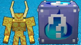 Minecraft Lucky Boss - Su Şans Blokları