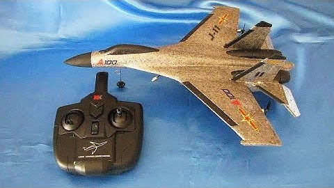 XK A100 Shenyang J-11 Stabilized Three Channel Acrobatic Plane Flight Test Review