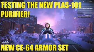 Testing the new PLAS-101 Purifier! Best gun in the polar Warbond! New CE-64 armor set! Helldivers 2