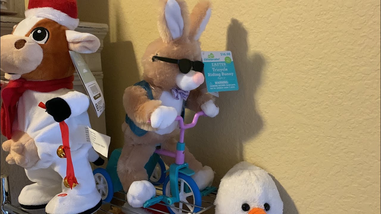 Gemmy Tricycle Bunny YouTube