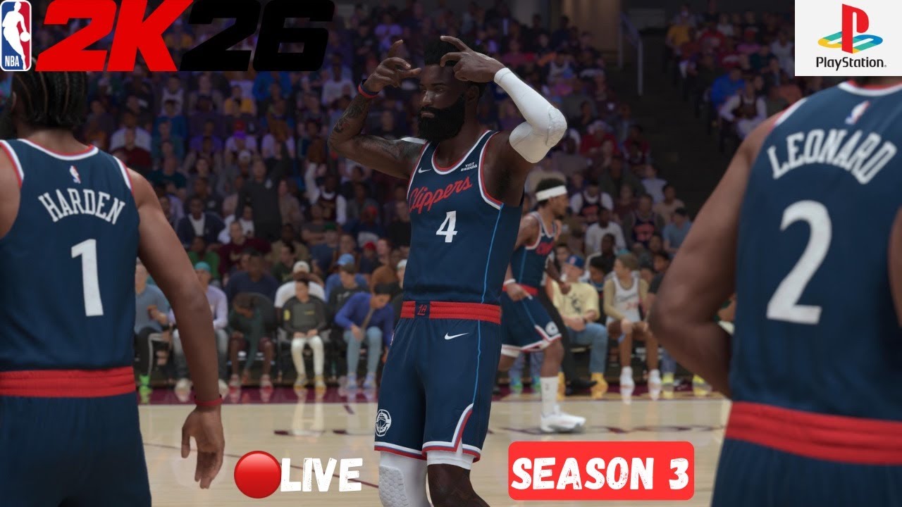 NBA 2K26 Live Stream — Season 3 | Build Specialization Grind| PS5 Gameplay
