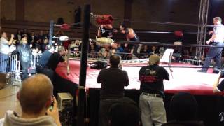 Extreme Rising - 12/29/12 - Rhino vs Devon Storm (Crowbar) 2