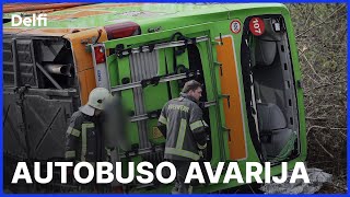 Vokietijos greitkelyje apvirto „FlixBus“ autobusas, pranešama apie žuvusiuosius