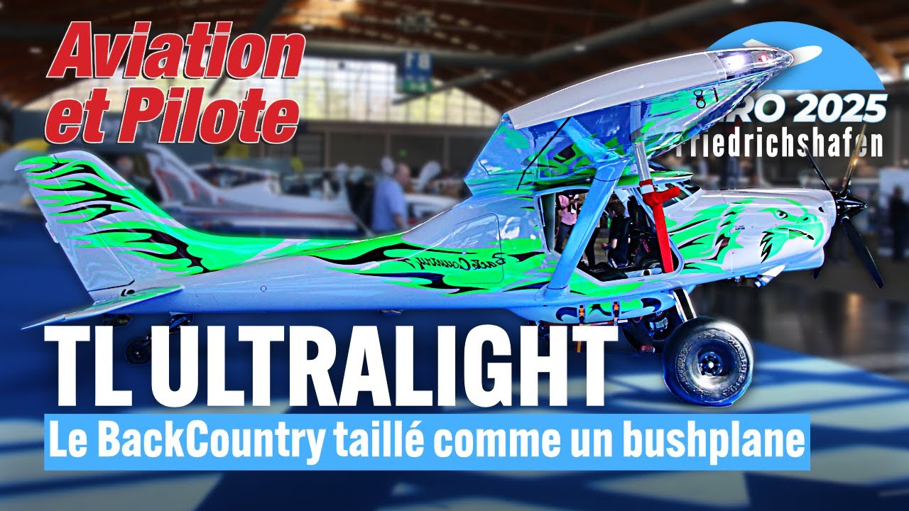 AERO 2025 - TL ULTRALIGHT, le BACKCOUNTRY, conçu au départ pour le marché US