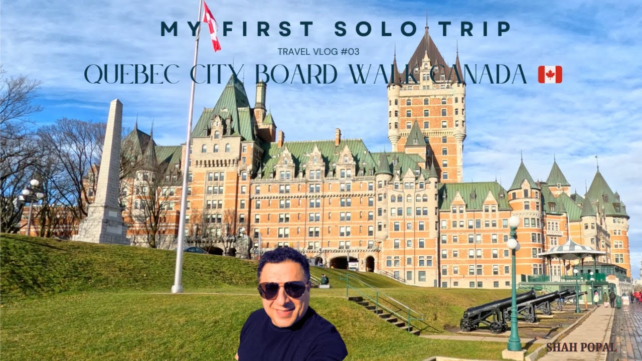 Quebec City Board Walk 4K Canada 2024 - YouTube