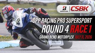 2026 Bridgestone CSBK - OPP Racing Pro Supersport Round 4, Race 1 at Grand Bend Motorplex