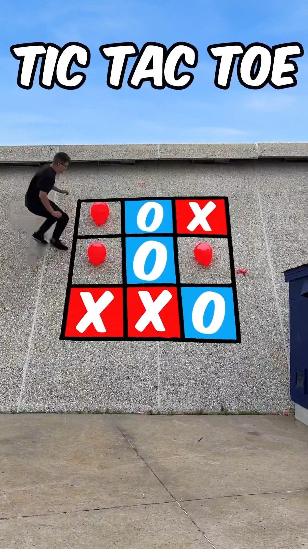 Wallrun Tic Tac Toe ?vs @tamwithacam