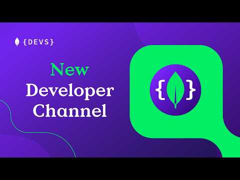 Level Up Your Skill: Join the New MongoDB for Developers YouTube Channel