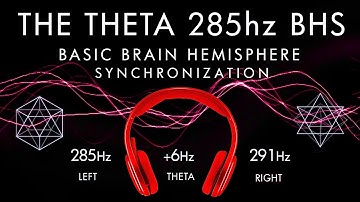 Influences Energy Fields  -   THETA 285 hz Brain Hemisphere Synchronization