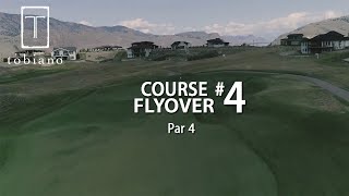 Tobiano Golf Course Flyover Hole #4 Tobiano Golf Course Flyover Hole 1
