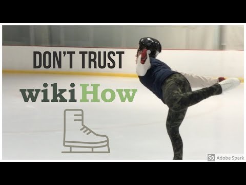 Nach Wikihow Eislauf-Tutorials ...