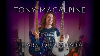 Tony MacAlpine - Tears Of Sahara (with George Lynch) full cover by Sacha Baptista