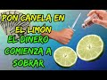 928---PONLE POLVO DE CANELA AL LIMÓN CORTADO y mira que sucede