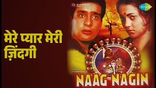 मेरे प्यार मेरी ज़िंदगी | Naag Nagin | Anuradha Paudwal | Shabbir Kumar Songs | Rajiv Kapoor