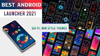 Android Top Launcher - sci-fi, Win Style Themes screenshot 1