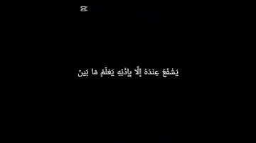 آية الكرسي شاشة سوداء بصوت الشيخ القارئ سعد الغامدي