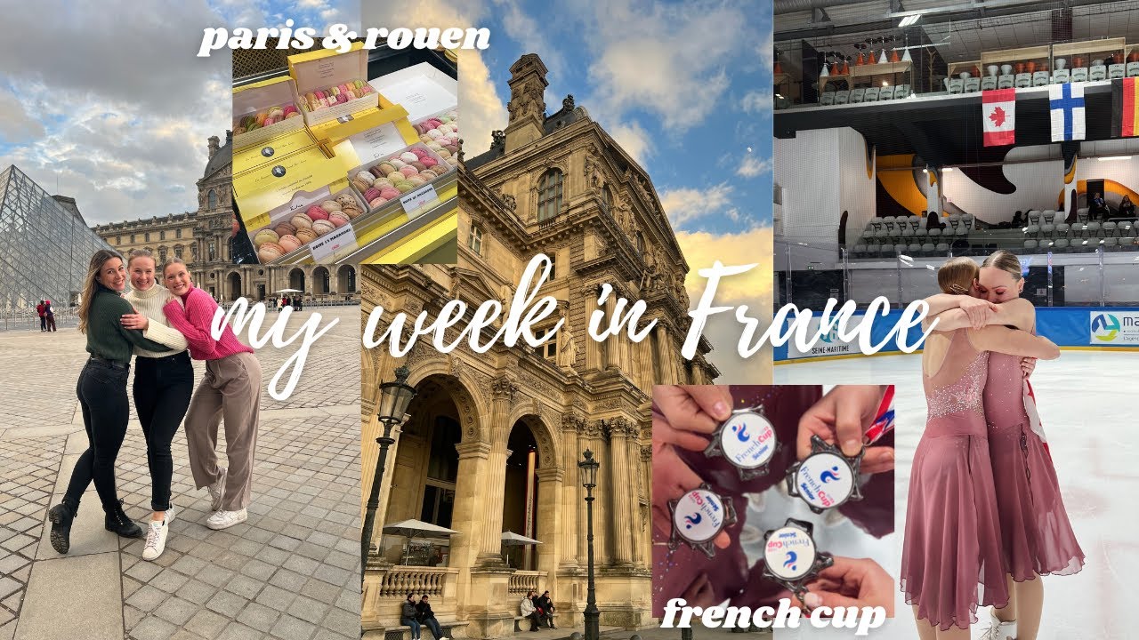 my week in France 🇫🇷 kiertelyä pariisissa & luistelukisat