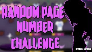 MSP Random Page Number Challenge