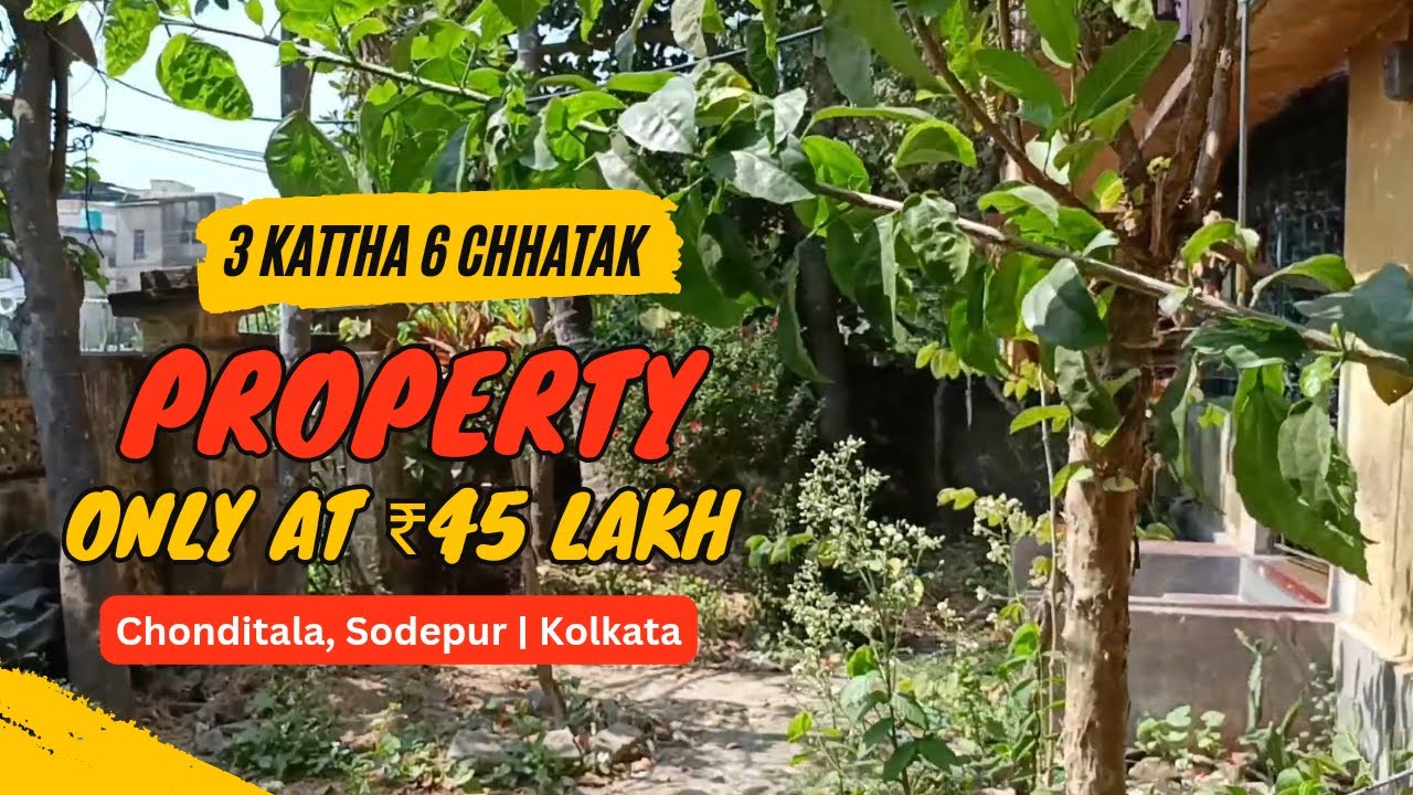 3.6 KATTHA PROPERTY FOR SALE IN SODEPUR AT BARASAT ROAD 