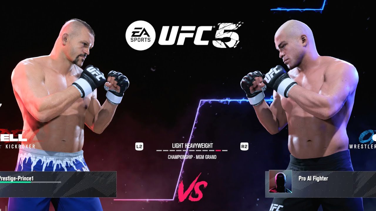 UFC 5 - *BRUTAL BEATING* - Chuck Liddell Vs Tito Ortiz FULL FIGHT GAMEPLAY (PS5)