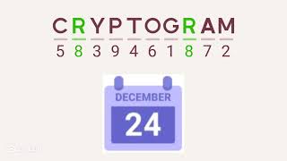 Cryptogram Daily Challenge December 24 2024 - 'Welcome to Rovaniemi' Answers