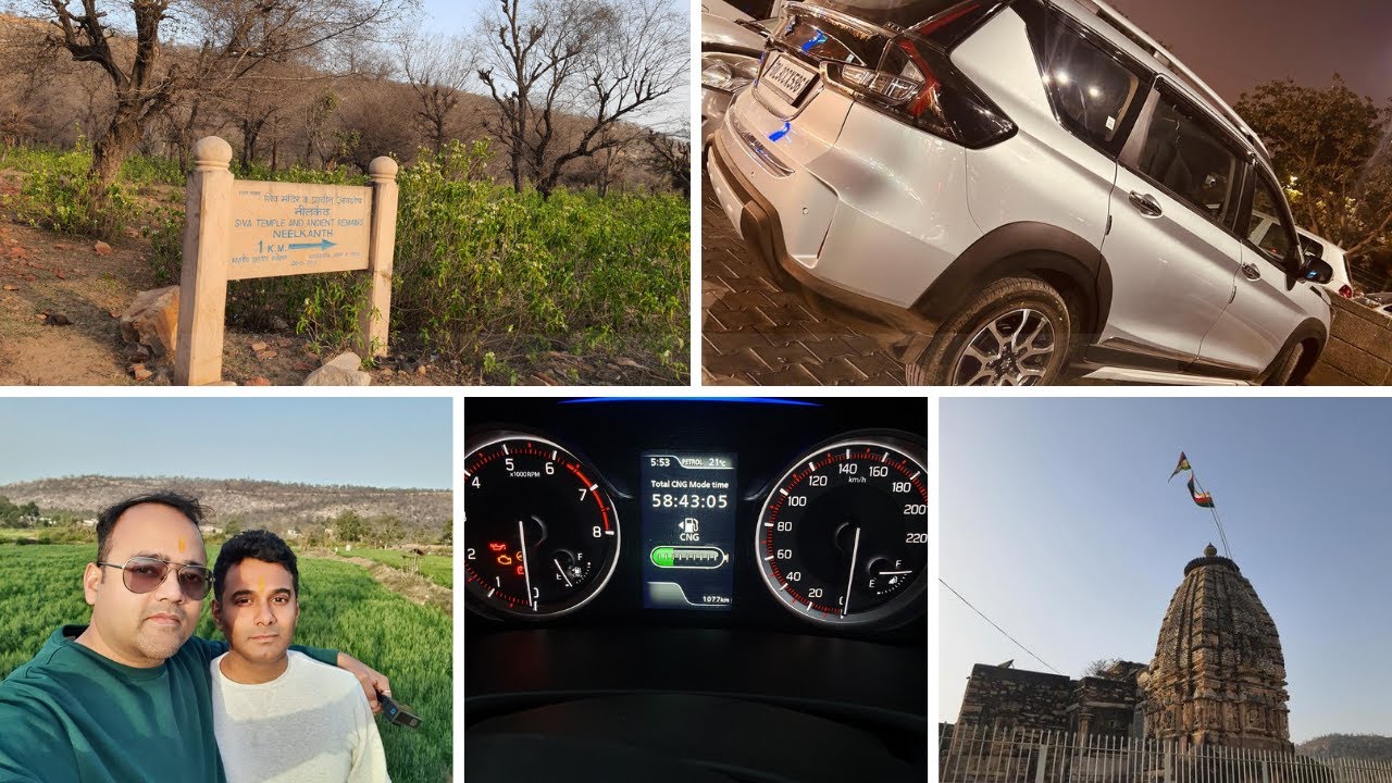 Road Trip to Neelkanth Mahadev Temple, Alwar | XL6 CNG (Petrol Mileage Test)