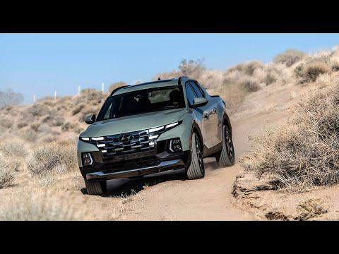 Hyundai Santa Cruz 2022 (Running Footage)