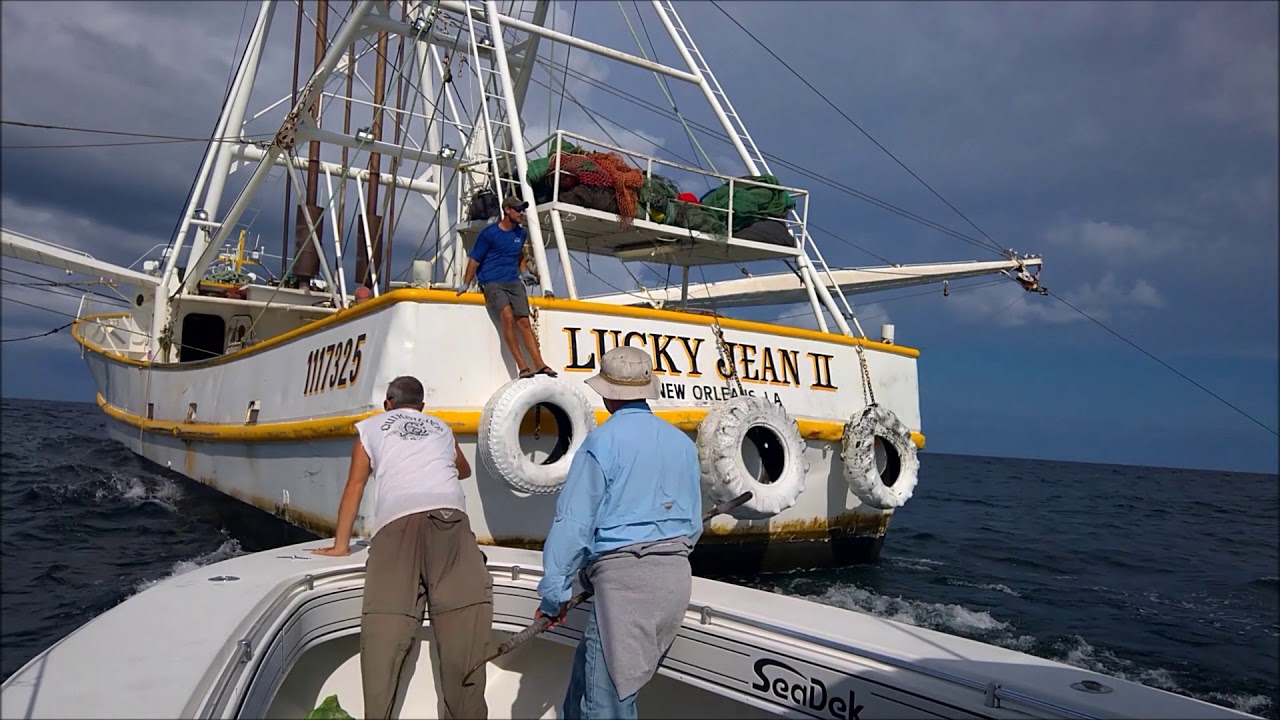 Tuna Fishing Venice Louisiana. October 2016 Shrimp Boats 