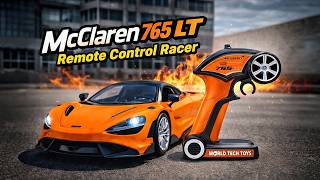 McLaren RC 765 LT RC Car by World Tech Toys