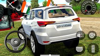 New Indian Cars Simulator 2026: Fortuner Legender Indian Road Driving Car Game Android Gameplay screenshot 1