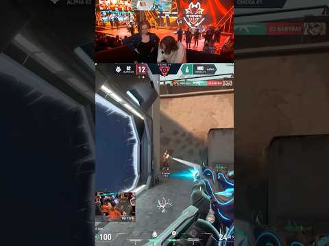 s0m IMPOSSIBLE 1v4 clutch vs. G2 #valorant #shorts #valorantclips