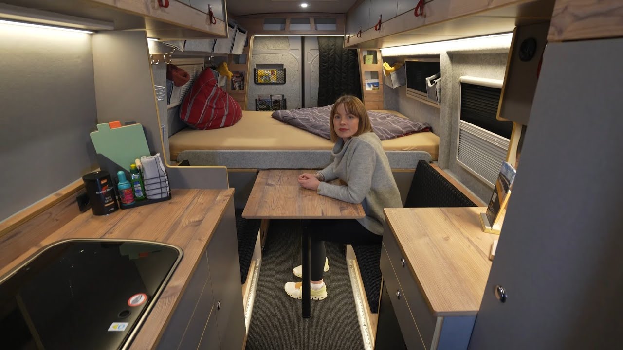 DIESES CAMPERVAN WOHNMOBIL ❤️ SPRACHLOS! buscamp Sprinter 2024