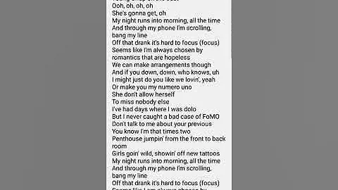Wiz Khalifa – Hopeless Romantic Lyrics | Genius Lyrics