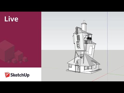 Modeling a Cadillac Bicycle Live in SketchUp