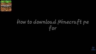 #5 Download Minecraft pe for free {Apa Aja Channel}Indonesia