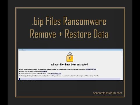 .bip Files Virus Dharma   How to Remove + Restore Data