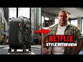 A Netflix-Style Interview Setup That Fits in ONE Bag