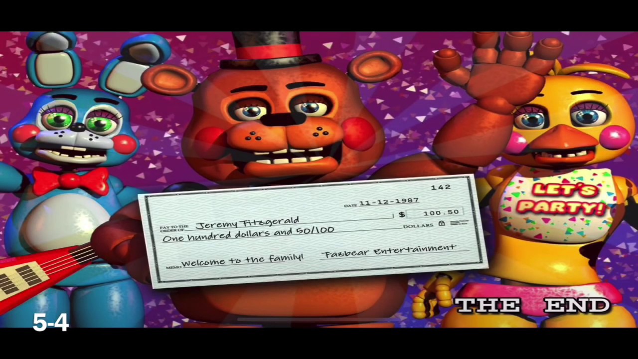 Night 5 FNAF IS SO HARD YouTube