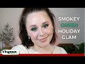 EASY SMOKEY GREEN HOLIDAY MAKEUP | GRWM | Vlogmas 2020