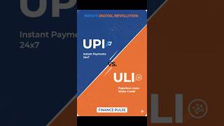 You know UPI.Now meet ULI — the future of digital lending 🚀I#uli #upi #digitallending