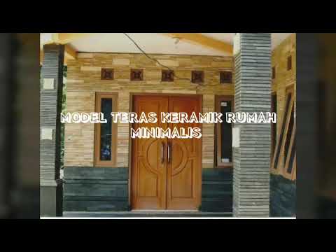 Model teras  keramik  rumah minimalis  YouTube