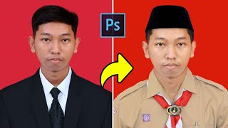 Cara Edit Foto Ganti Seragam Pramuka